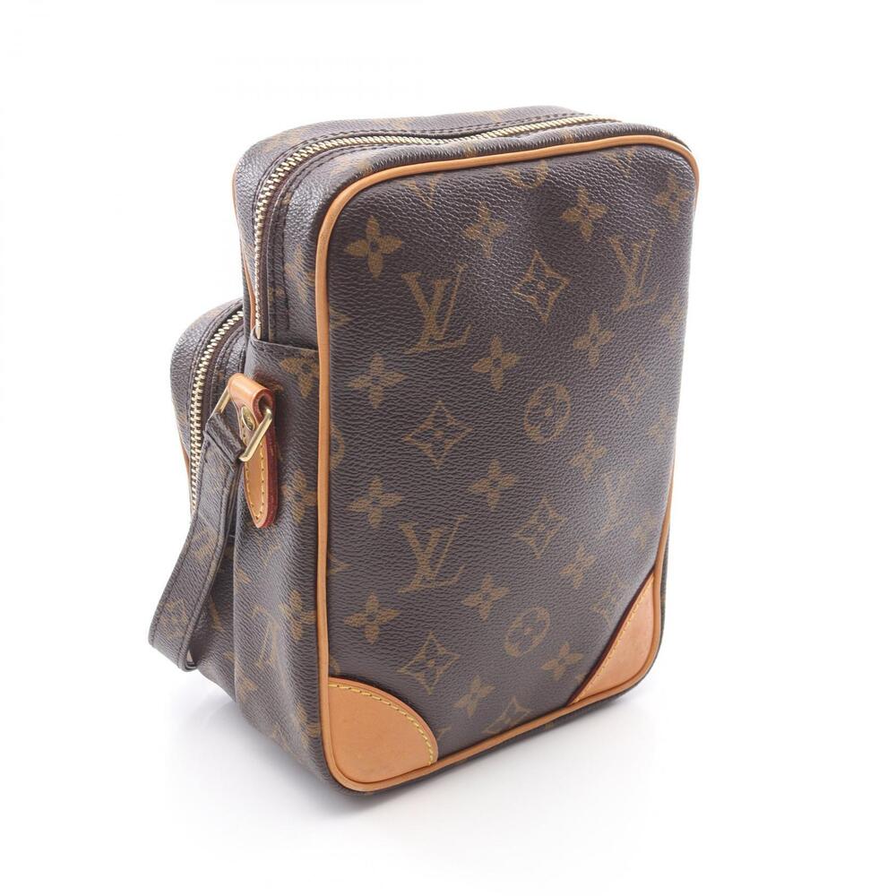Louis Vuitton Canvas Monogram Leather Shoulder Brown Amazon Bag - Picture 2 of 8